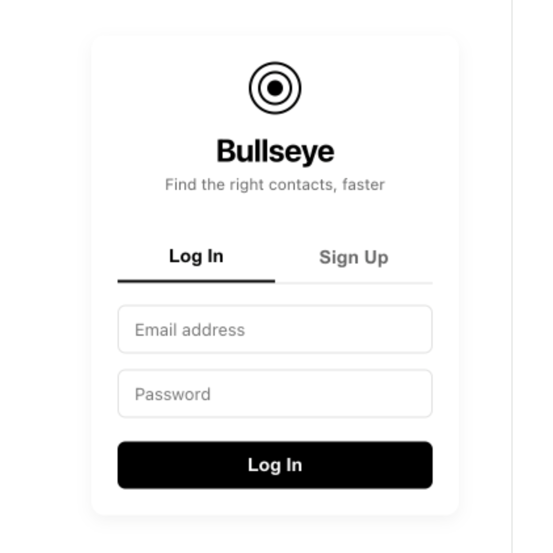 Bullseye Extension Interface